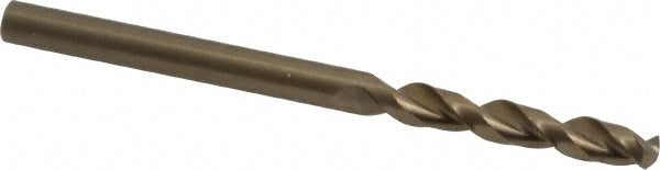 #30 Cobalt Screw Machine Drill Bit, Coated, 135° point - Cleveland C14270
