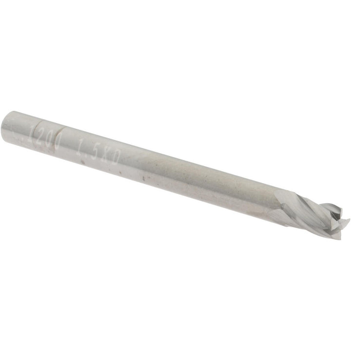 0.1200" 4-Flute Solid Carbide Square End Mill - SGS 00441