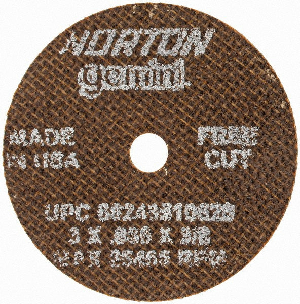 3" 60-Grit Aluminum Oxide Grinding & Cutoff Wheel - Norton 66243510628