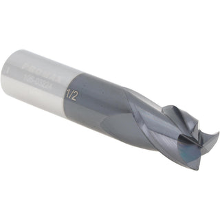 1/2" 3-Flute Solid Carbide Corner Radius End Mill, AlTiN - ProMax 106-03224