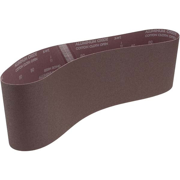 6 x 48" 80-Grit Aluminum Oxide Belt - Norton 78072723690