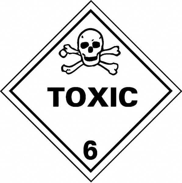 Toxic Sign - AccuformNMC DL87P