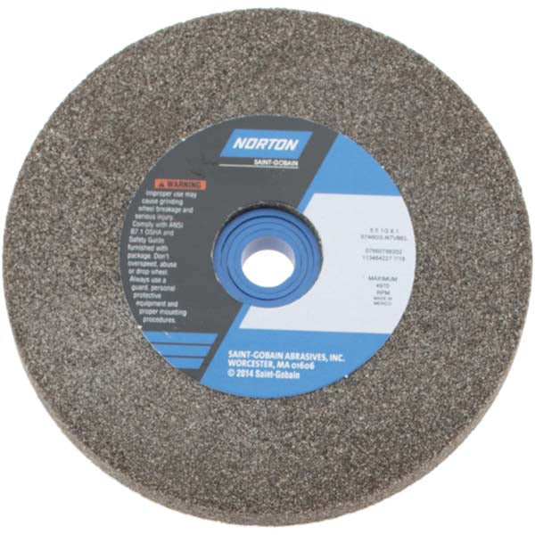 5 x 1/2" 60; 80-Grit Aluminum Oxide Grinding & Cutoff Wheel - Norton 07660788202