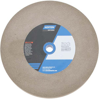 10 x 1" 100-Grit Aluminum Oxide Grinding & Cutoff Wheel - Norton 66253160350