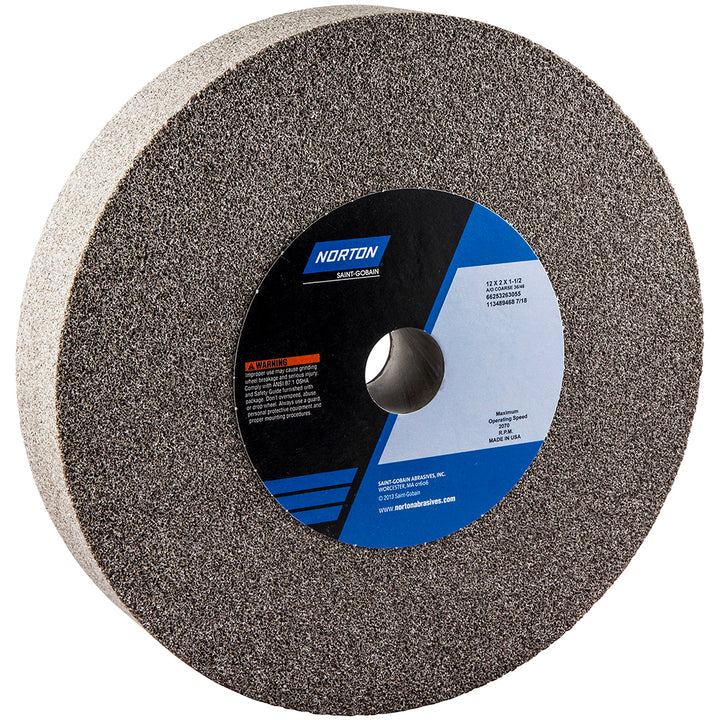 12 x 2" 36; 46-Grit Aluminum Oxide Grinding & Cutoff Wheel - Norton 66253263055