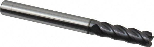 1/4" 4-Flute Solid Carbide Corner Radius End Mill, AlTiN - ProMax 129-41614