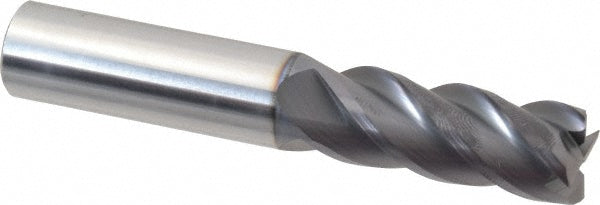 1/2" 4-Flute Solid Carbide Corner Radius End Mill, AlTiN - ProMax 129-23214