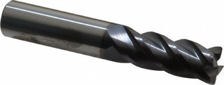 1/2" 4-Flute Solid Carbide Corner Radius End Mill, AlTiN - ProMax 129-43214