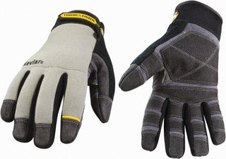 X-Large Black; Gray Synthetic Cut-Resistant; Puncture-Resistant Gloves - Youngstown 05-3080-70-XL