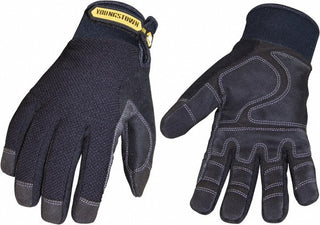 Large Black Fleece Cold Condition Gloves - Youngstown 03-3450-80-L