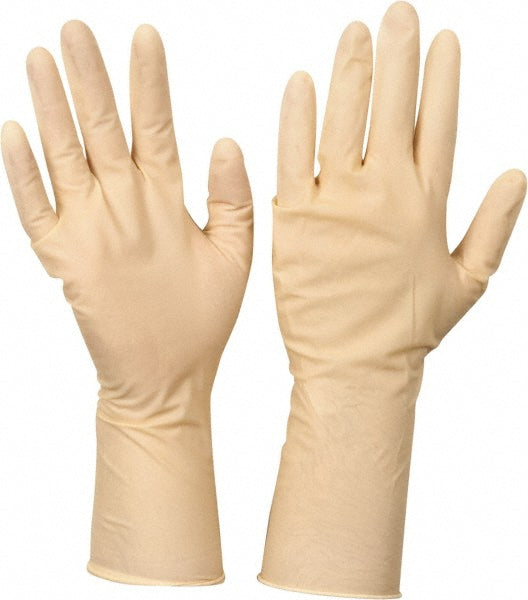 Natural Latex Gloves - CleanTeam. 100-322400/M