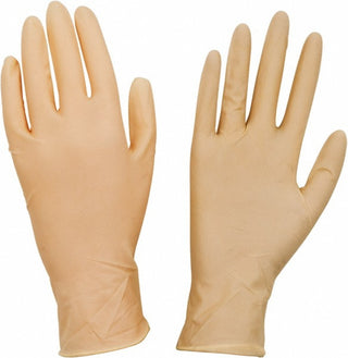 Natural Latex Gloves - CleanTeam. 100-322400/S