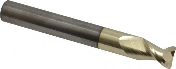 5/16" 2-Flute Solid Carbide Corner Radius End Mill, ZrN - Accupro 313102