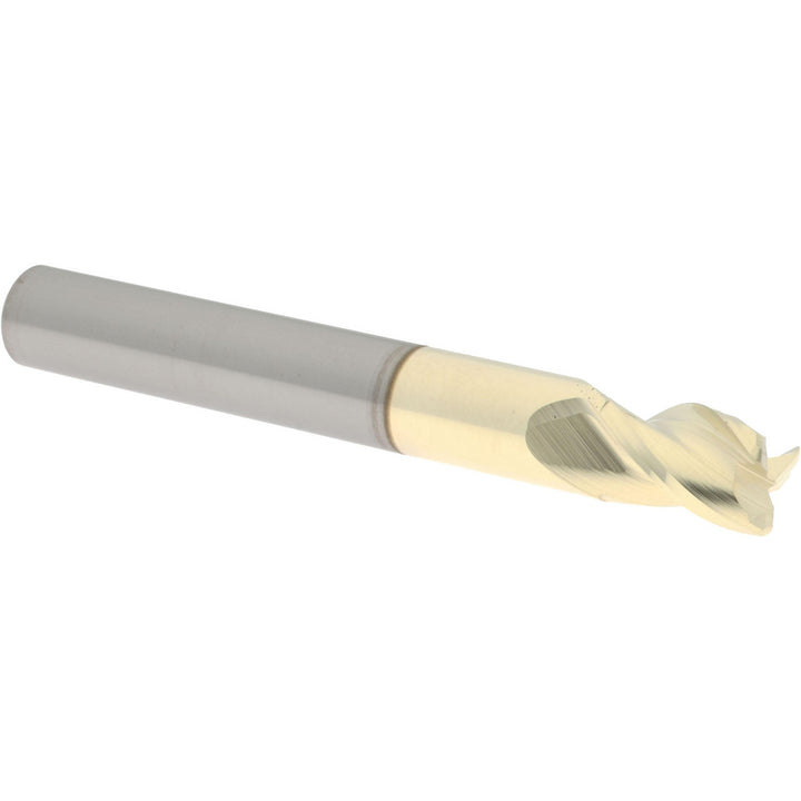 5/16" 3-Flute Solid Carbide Corner Radius End Mill, ZrN - Accupro 314648