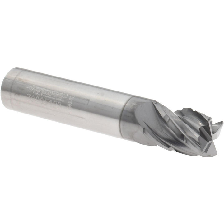 0.375" 4-Flute Solid Carbide Roughing End Mill, AlTiN - Accupro 95168844