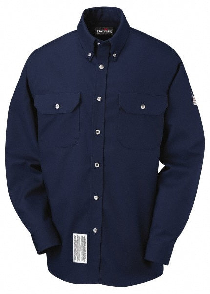 3X-Large Navy Blue Fire-Resistant Protective Garment - Bulwark SLU2NV RG 3XL