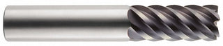 5/8" 6-Flute Solid Carbide Corner Radius End Mill, AlTiN - RobbJack XF-602-20-060