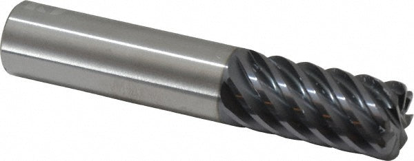 3/4" 8-Flute Solid Carbide Corner Radius End Mill, AlTiN - RobbJack XF-802-24-090