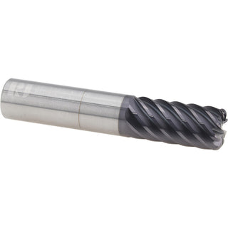 3/4" 8-Flute Solid Carbide Corner Radius End Mill, AlTiN - RobbJack XF-802-24-120