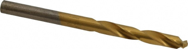 #22 High Speed Steel Screw Machine Drill Bit, Coated, 135° point - Chicago-Latrobe 48392