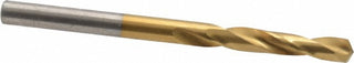 #25 High Speed Steel Screw Machine Drill Bit, Coated, 135° point - Chicago-Latrobe 48395