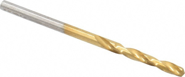 #39 High Speed Steel Screw Machine Drill Bit, Coated, 135° point - Chicago-Latrobe 48409