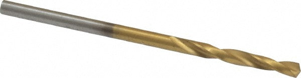 #43 High Speed Steel Screw Machine Drill Bit, Coated, 135° point - Chicago-Latrobe 48413