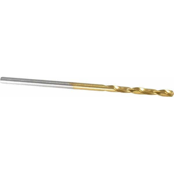 #50 High Speed Steel Screw Machine Drill Bit, Coated, 135° point - Chicago-Latrobe 48420