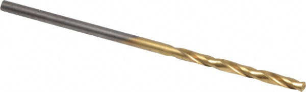 #53 High Speed Steel Screw Machine Drill Bit, Coated, 135° point - Chicago-Latrobe 48423