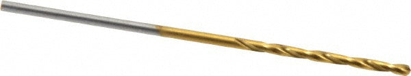 #55 High Speed Steel Drill Bit, TiN, 118° point - Chicago-Latrobe 70155