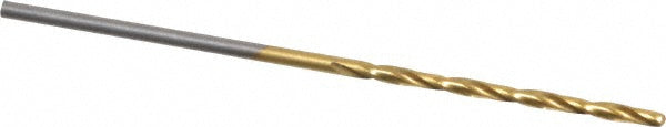 #56 High Speed Steel Drill Bit, TiN, 118° point - Chicago-Latrobe 70156