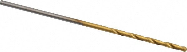 #60 High Speed Steel Drill Bit, TiN, 118° point - Chicago-Latrobe 70160