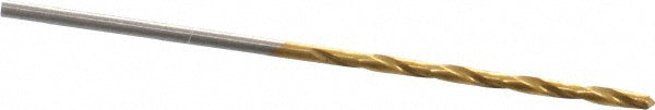 3/64" High Speed Steel Drill Bit, TiN, 118° point - Chicago-Latrobe 70203