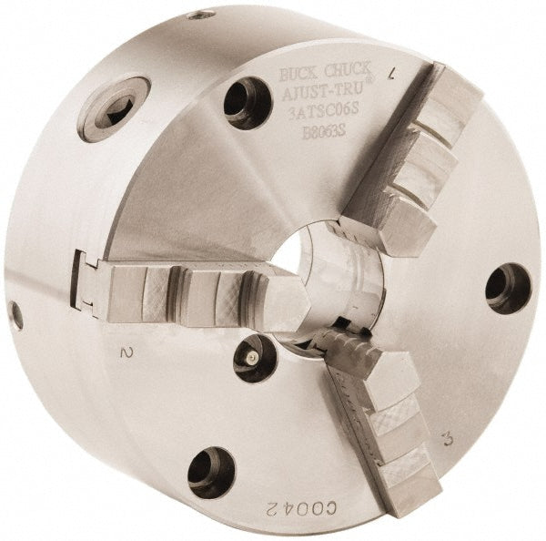 3-Jaw Lathe Chuck - Buck Chuck Company B8063S