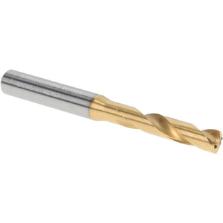Letter G Solid Carbide Stub Drill Bit, TiN, 140° point - Kennametal 4151157
