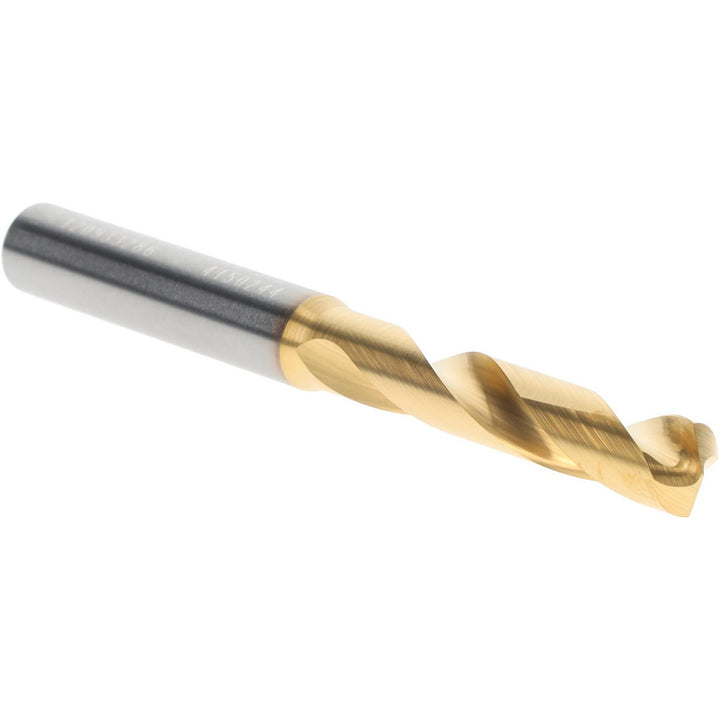 0.2874" Solid Carbide Stub Drill Bit, TiN, 140° point - Kennametal 4150244