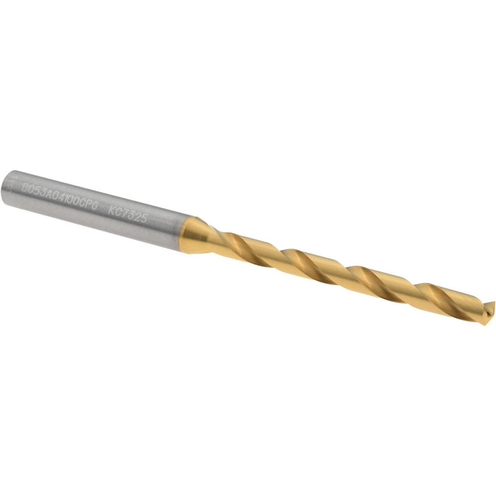 0.1614" Solid Carbide Drill Bit, Multilayer TiAlN, 140° point - Kennametal 4149611