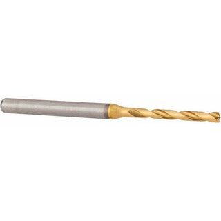 0.0984" Solid Carbide Drill Bit, TiN, 140° point - Kennametal 4151802