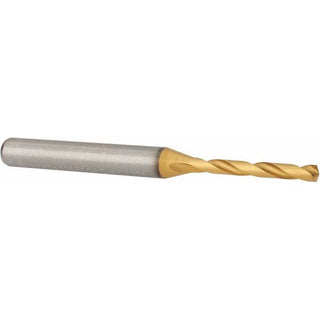 0.1181" Solid Carbide Drill Bit, TiN, 140° point - Kennametal 4150602