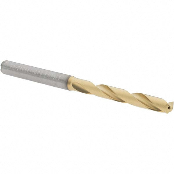 #3 Solid Carbide Drill Bit, TiN, 140° point - Kennametal 4149217