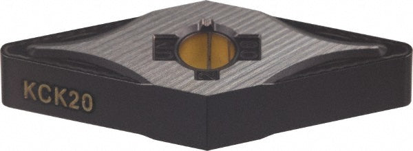 V - Diamond (Rhombic) 35-Deg 3/8" IC Carbide Insert, Grade KCK20, AlTiN - Kennametal 3757619