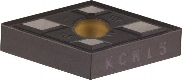 D - Diamond (Rhombic) 55-Deg 1/2" IC Carbide Insert, Grade KCM35, TiN - Kennametal 3760461