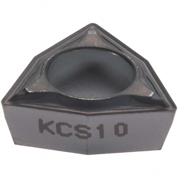 W - Trigon 80-Deg 3/8" IC Carbide Insert, Grade KCS10, AlTiN - Kennametal 3769410