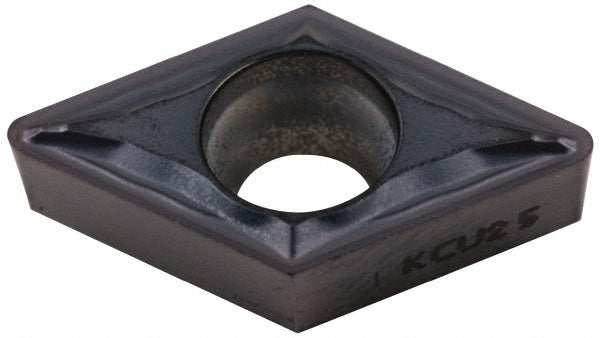 D - Diamond (Rhombic) 55-Deg 3/8" IC Carbide Insert, Grade KCU25, AlTiN - Kennametal 3769433