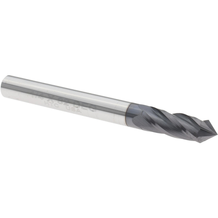 1/4" 4-Flute Solid Carbide Drill Mill End Mill, AlTiN - Harvey Tool 26516-C3