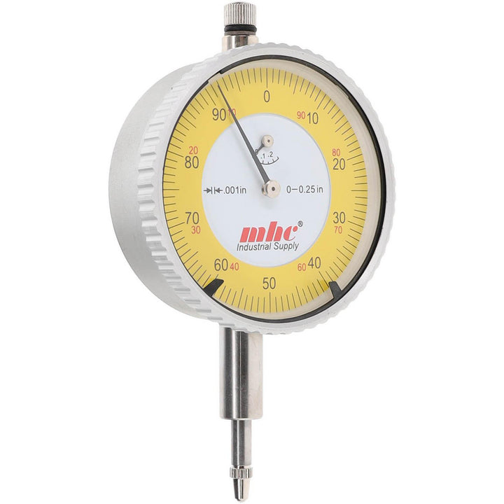 0.2500" Dial Indicator, 0.001000" grad - Value Collection 6605-4030