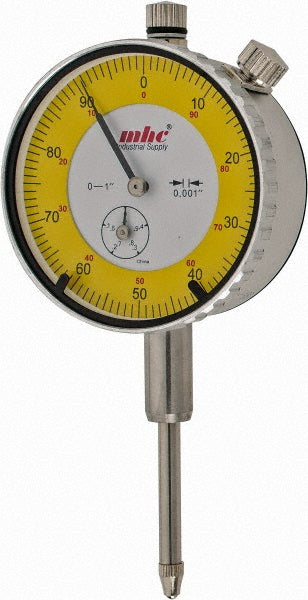 1.0000" Dial Indicator, 0.001000" grad - Value Collection 6605-4070