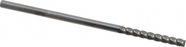 1/8" 4-Flute Solid Carbide Corner Radius End Mill - Accupro 12183188