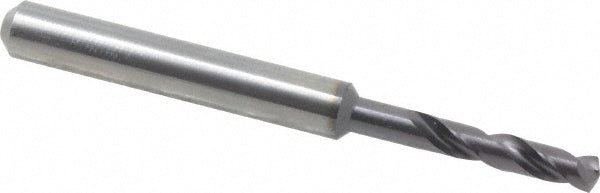 0.1469" Solid Carbide Screw Machine Drill Bit, TiAlN, 140° point - Dormer Pramet 5981095