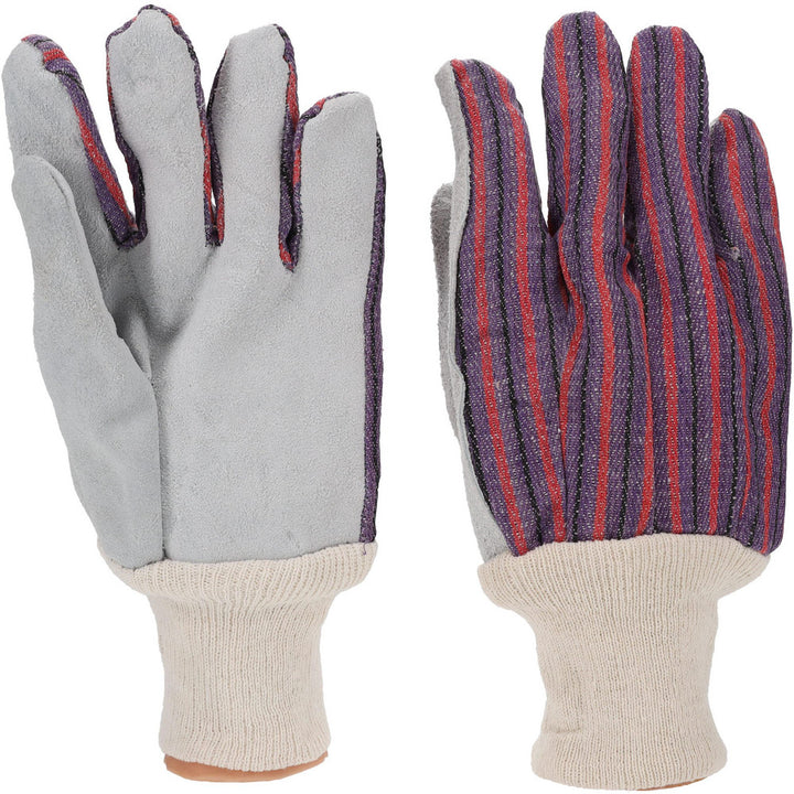 Large Blue; Black; Red Cowhide General Gloves - PRO-SAFE 86-4104
